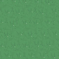 Deer Metallic Green Merry Mix 43"/44" Cotton Fabric Per Yard