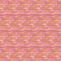 Delight - Zigzag - Coral 44" / 45" Fabric Per Yard