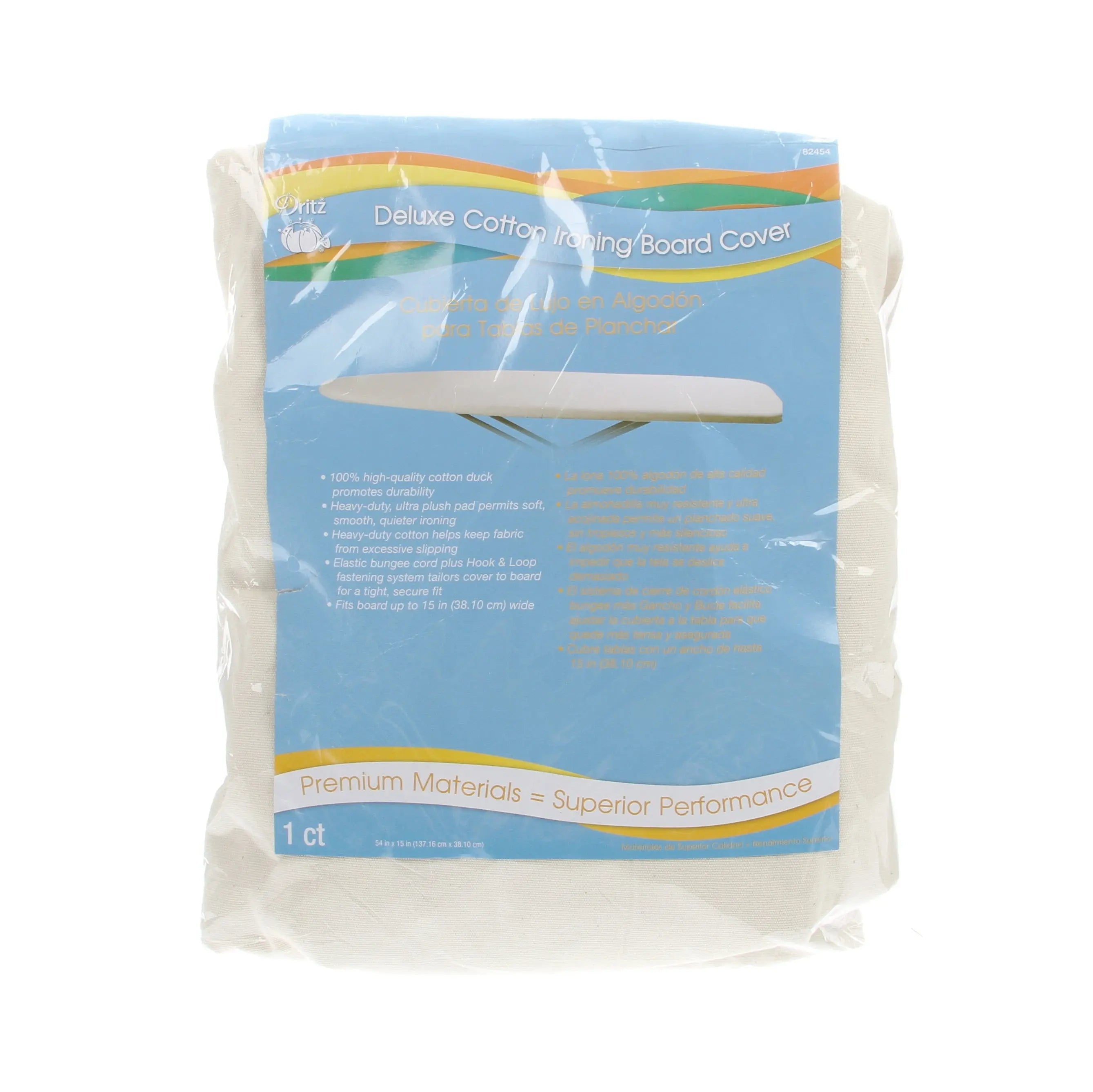 Deluxe Cotton Ironing Board Cover