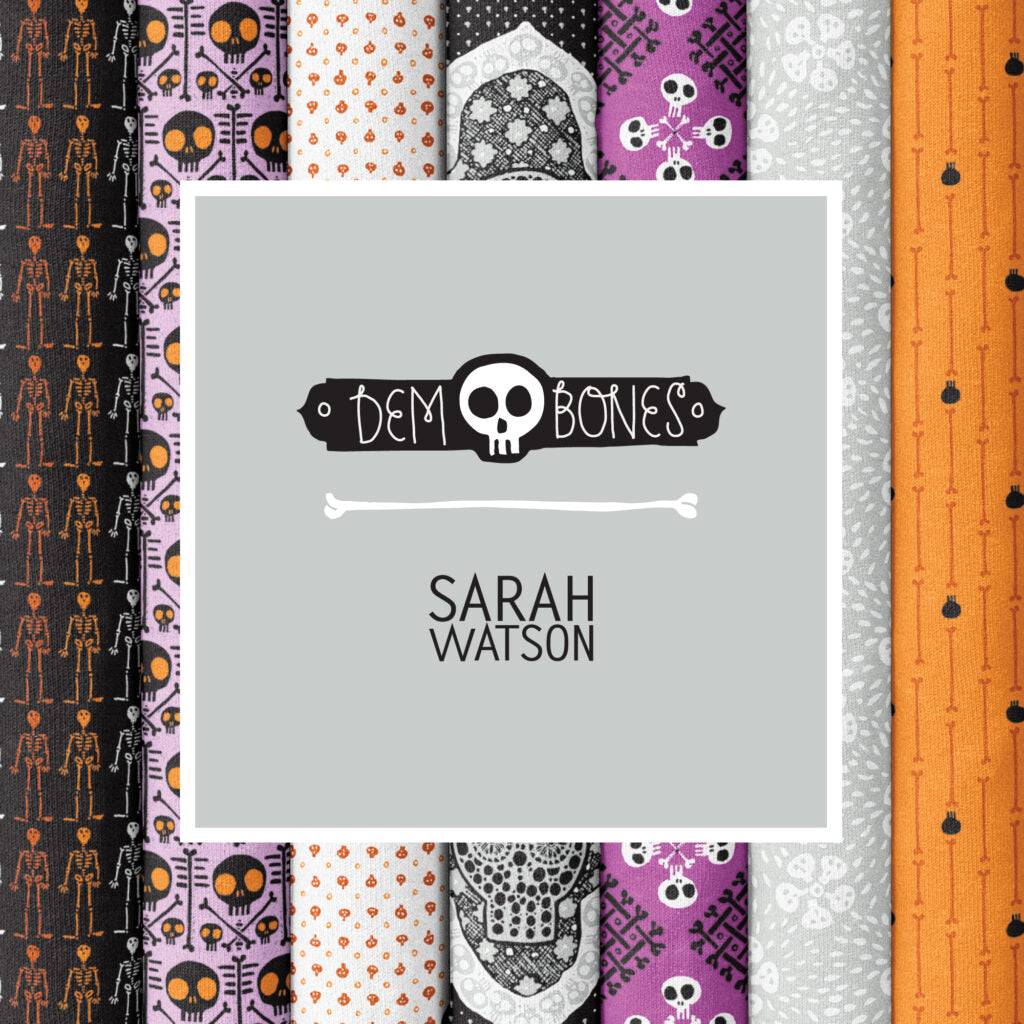 Dem Bones 2.5in Strips,40pcs/bundle