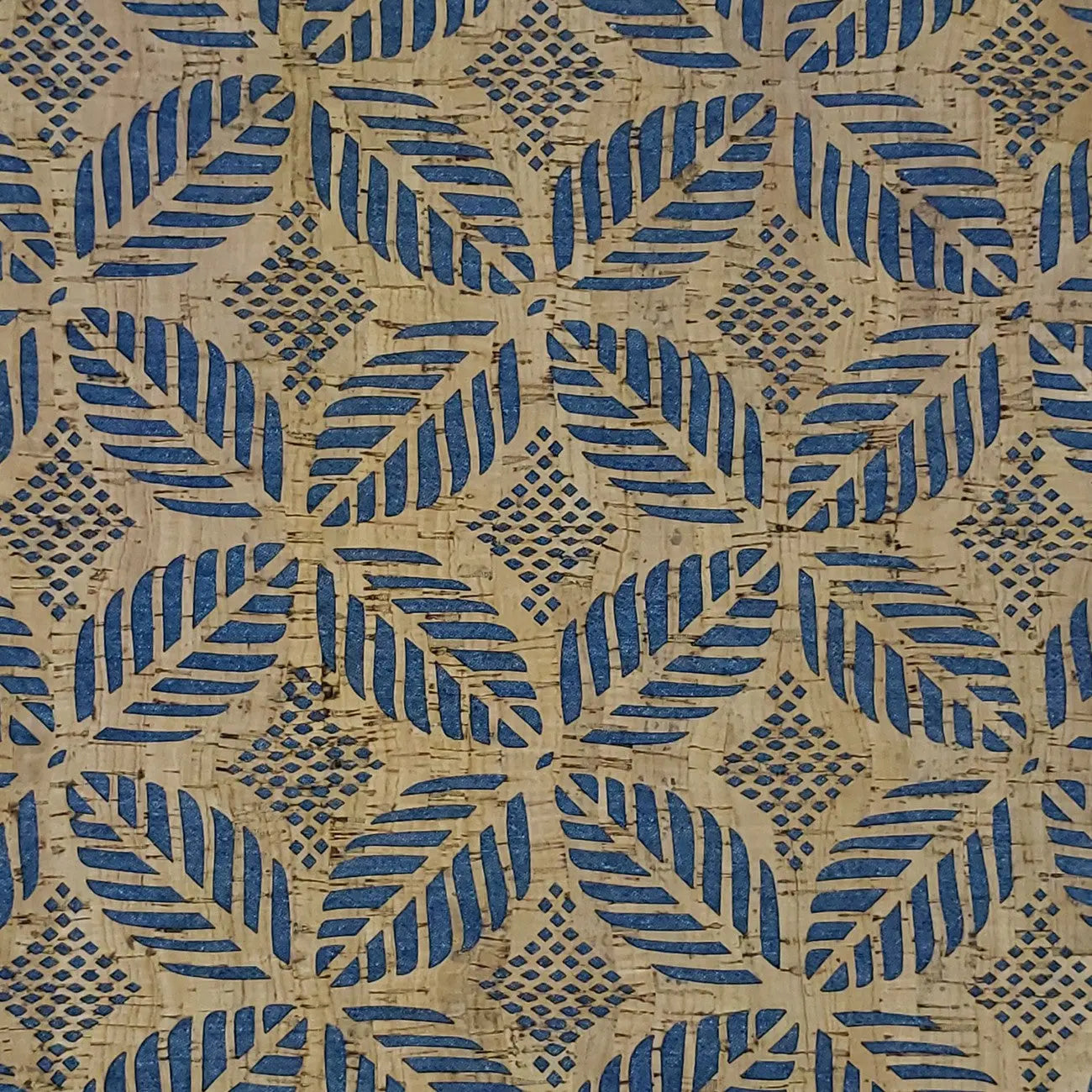 Denim Backed Palms Pro Lite Cork 1/2 yard