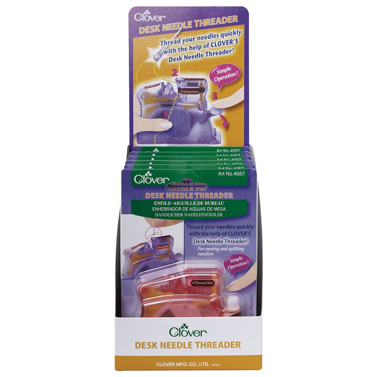 Desk Needle Threader Display Assortment