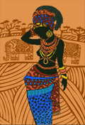 Diamond Dotz African Princess - 20.5" x 29.9"