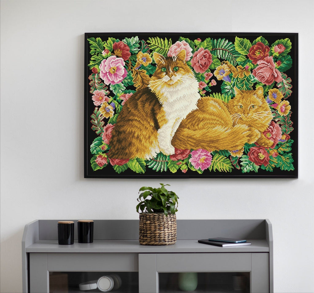 Diamond Dotz Agneatha & Dandelion - 28.7" x 19.7"