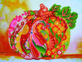 Diamond Dotz Autumn Pumpkin Rose Sparkle - 20.5" x 15.4"