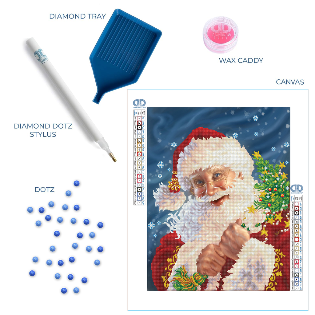 Diamond Dotz Christmas Night - 20.5" x 26.4"