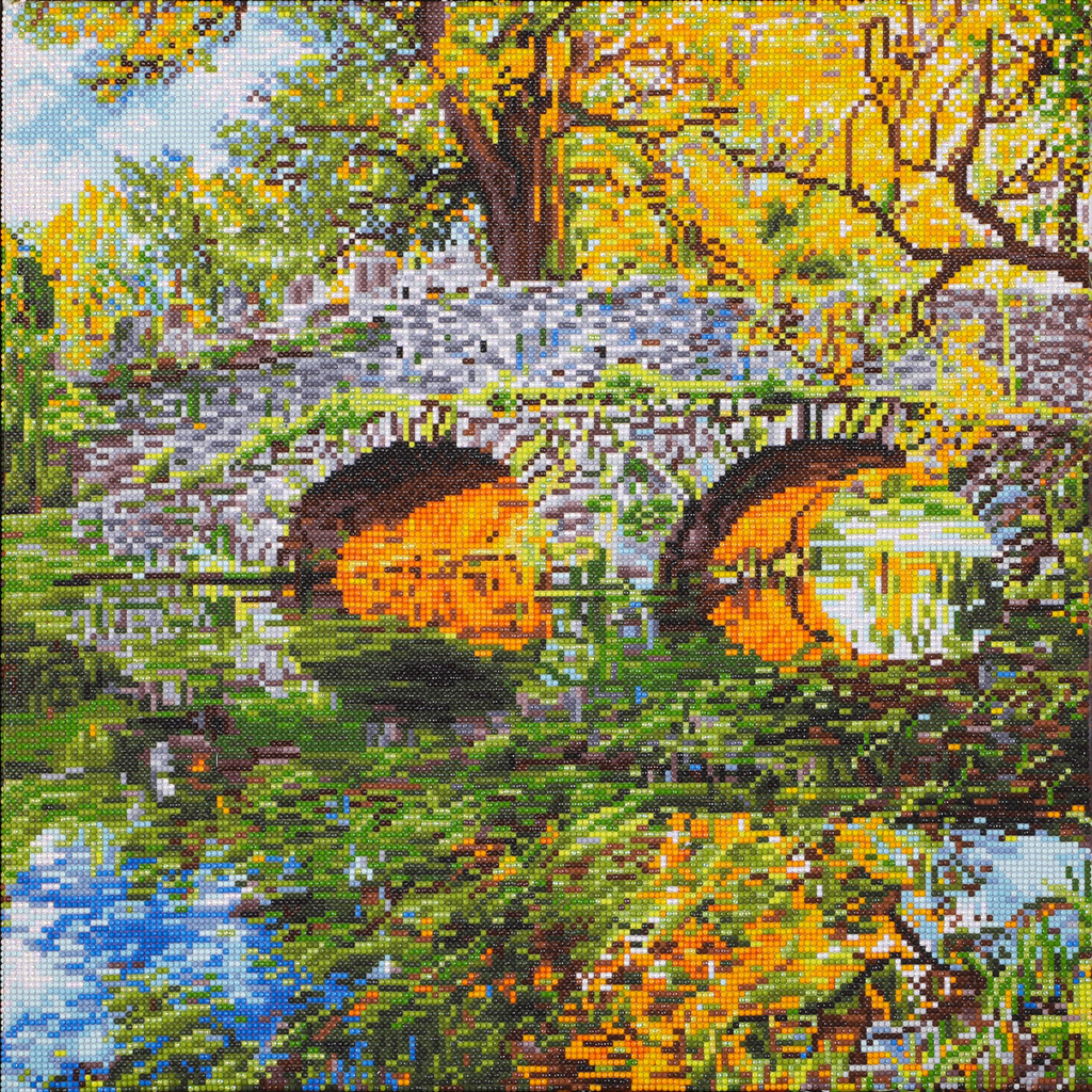 Diamond Dotz Country Bridge - 20.3" x 20.3"