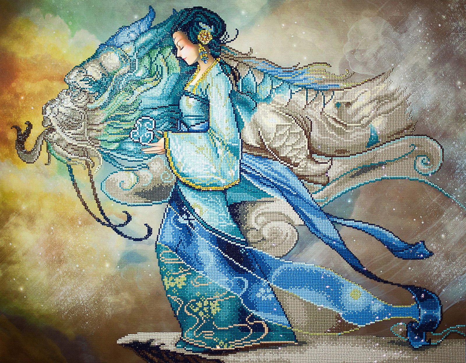 Diamond Dotz Dragon Princess - 33.5" x 26.4"