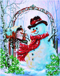 Diamond Dotz Father Snow - 19.7" x 24.4"