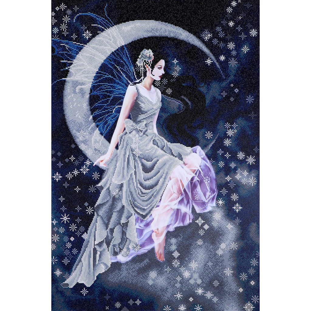 Diamond Dotz Frost Moon - 26.4" x 39.4"
