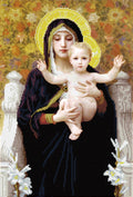 Diamond Dotz La Vierge au Lys (apres William-Adolphe Bouguereay) - 16.5" x 24.4"