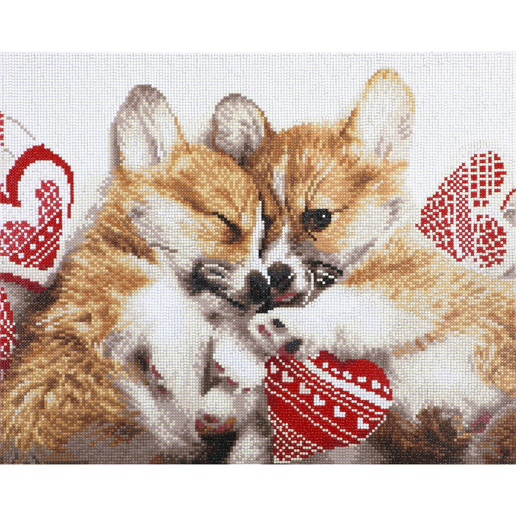 Diamond Dotz Love Cuddles - 19.9" x 15.9"