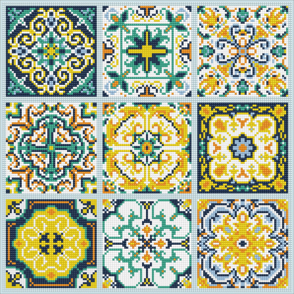 Diamond Dotz Mesmerising Tile - 16.5" x 16.5"
