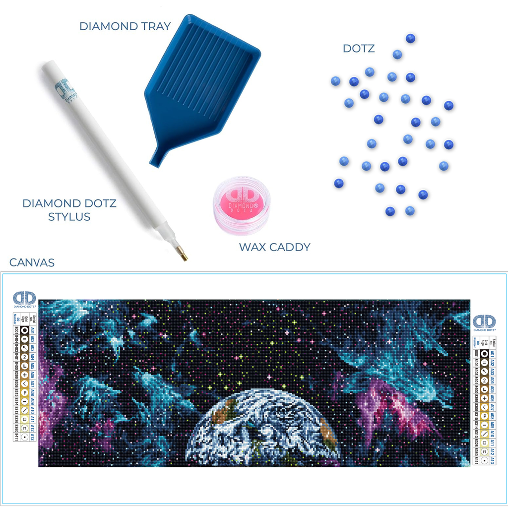 Diamond Dotz Mysterious Universe - 32.3" x 12.6"