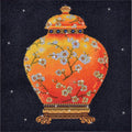 Diamond Dotz Red Vase - 20.5" x 20.5"