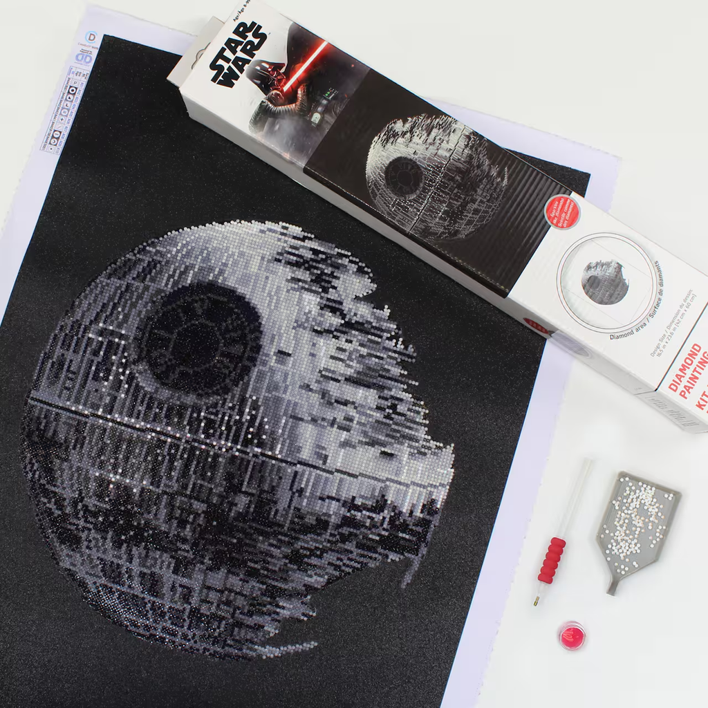 Diamond Dotz Star Wars Death Star - 16.5" x 23.6"