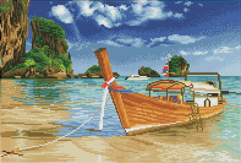 Diamond Dotz Thai Escape - 20.5" x 13.8"