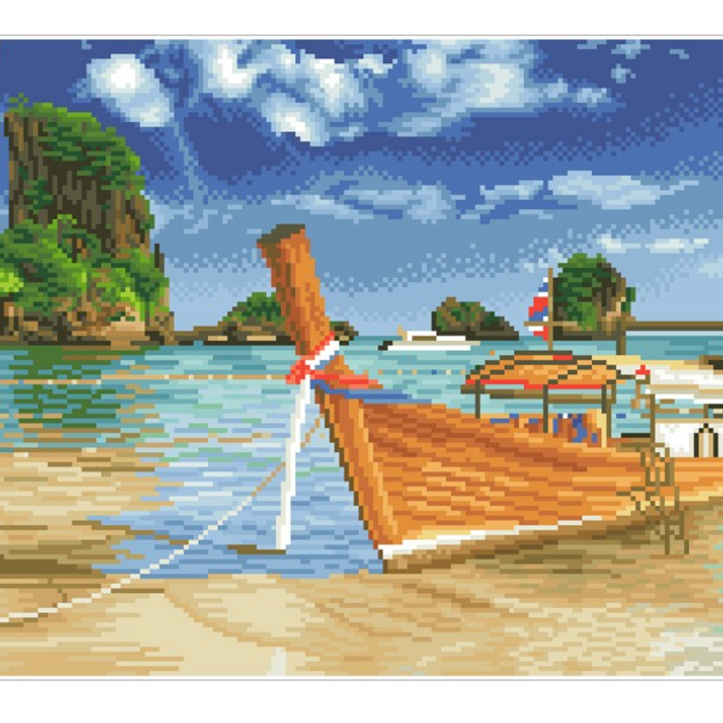 Diamond Dotz Thai Escape - 20.5" x 13.8"