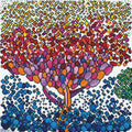 Diamond Dotz Tree on Mars - 19.7" x 19.7"