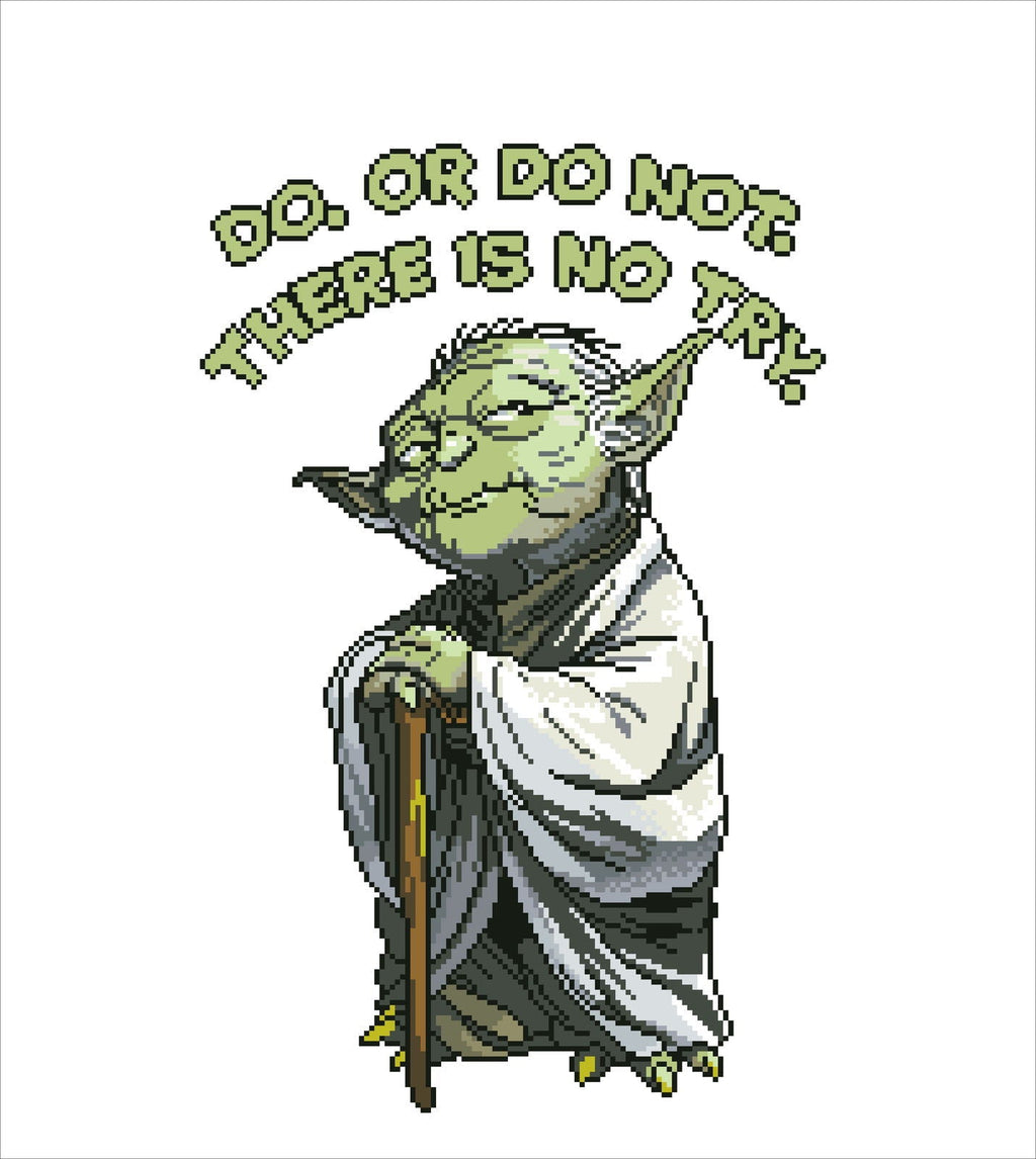 Diamond Dotz Yoda - 22.4" x 25.2"