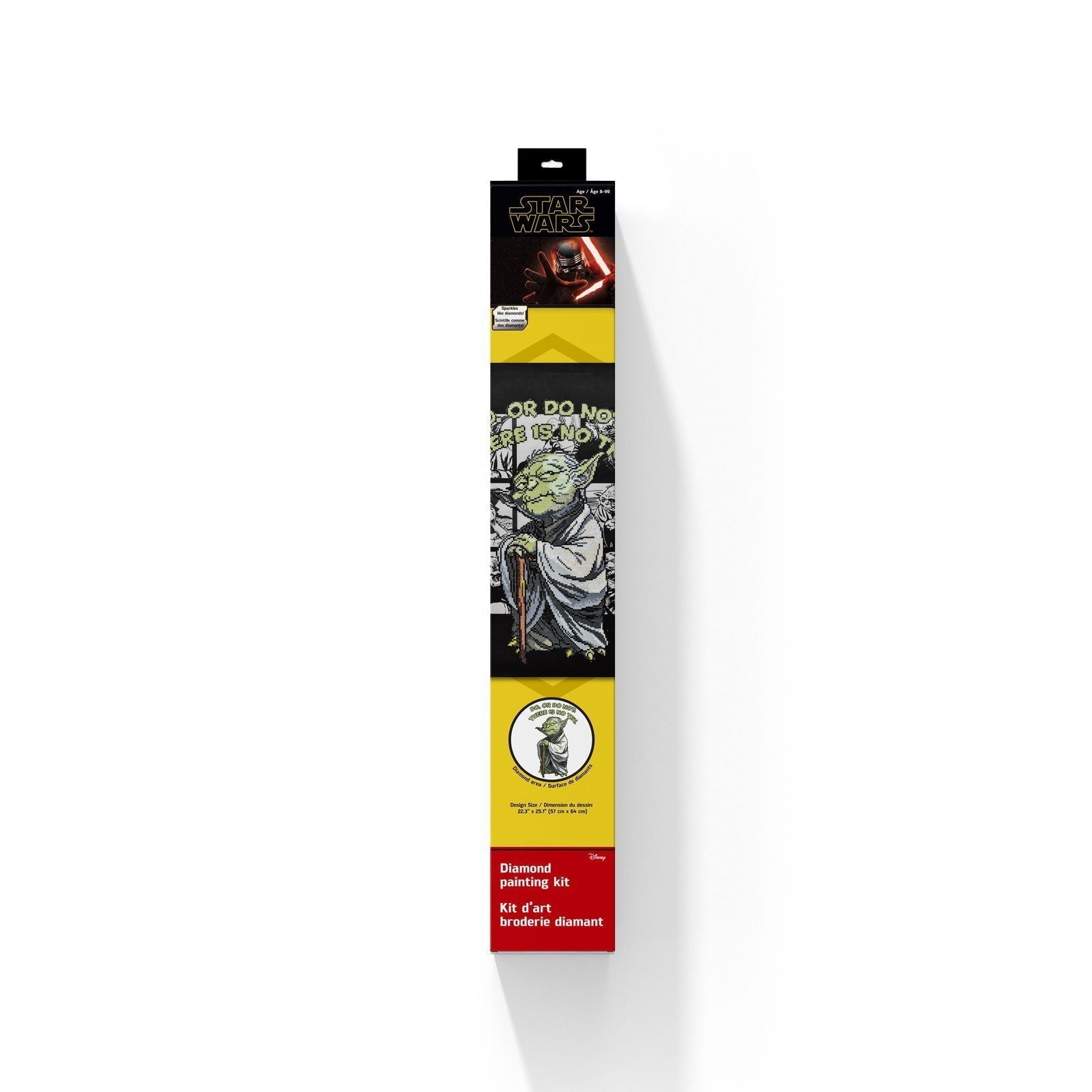 Diamond Dotz Yoda - 22.4" x 25.2"