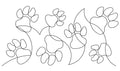 Dog Pawprints Digital E2E