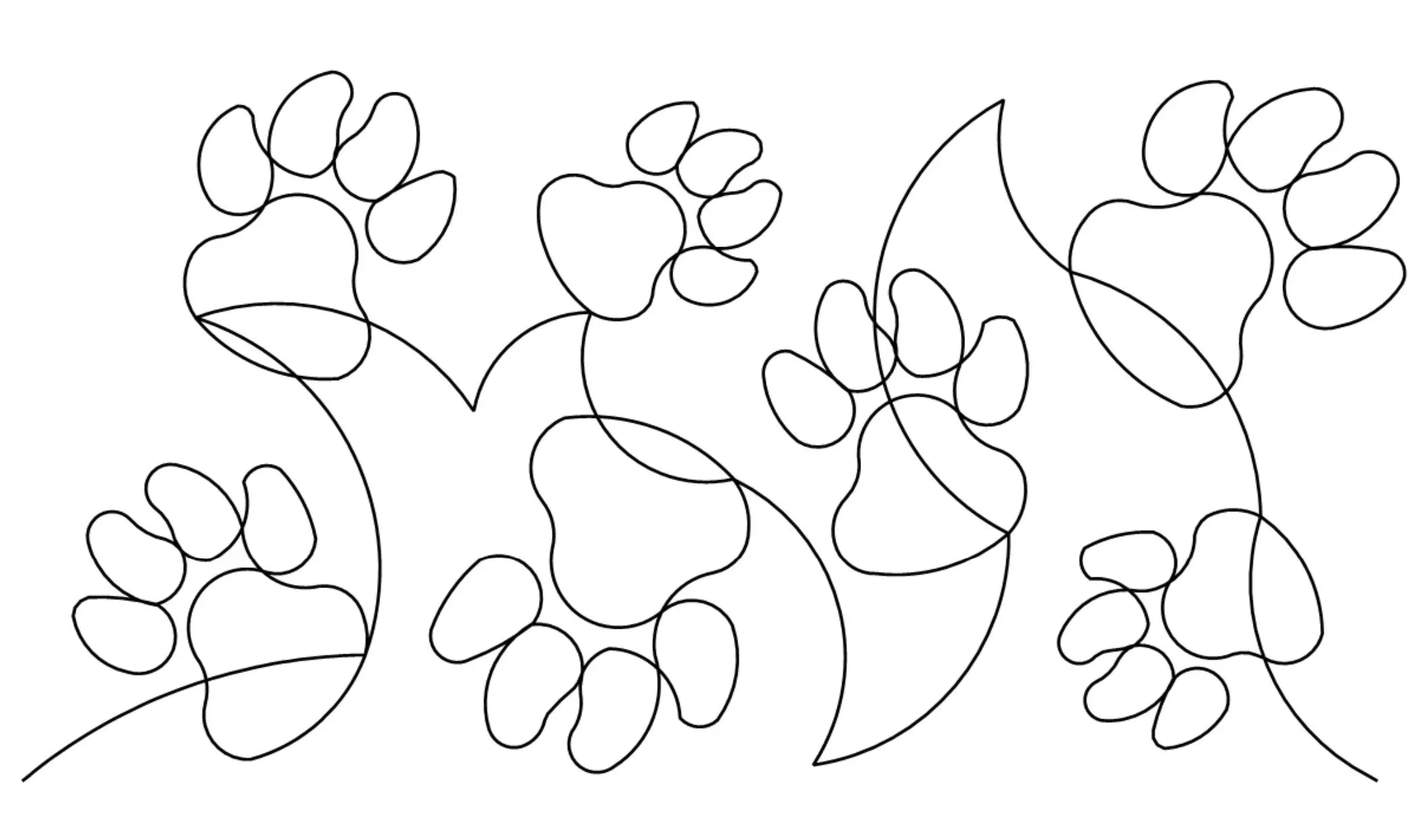 Dog Pawprints Digital E2E
