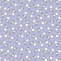 Doodle Baby Flannel - Ducky Love - Purple 44"/45" Cotton Flannel Fabric per yard