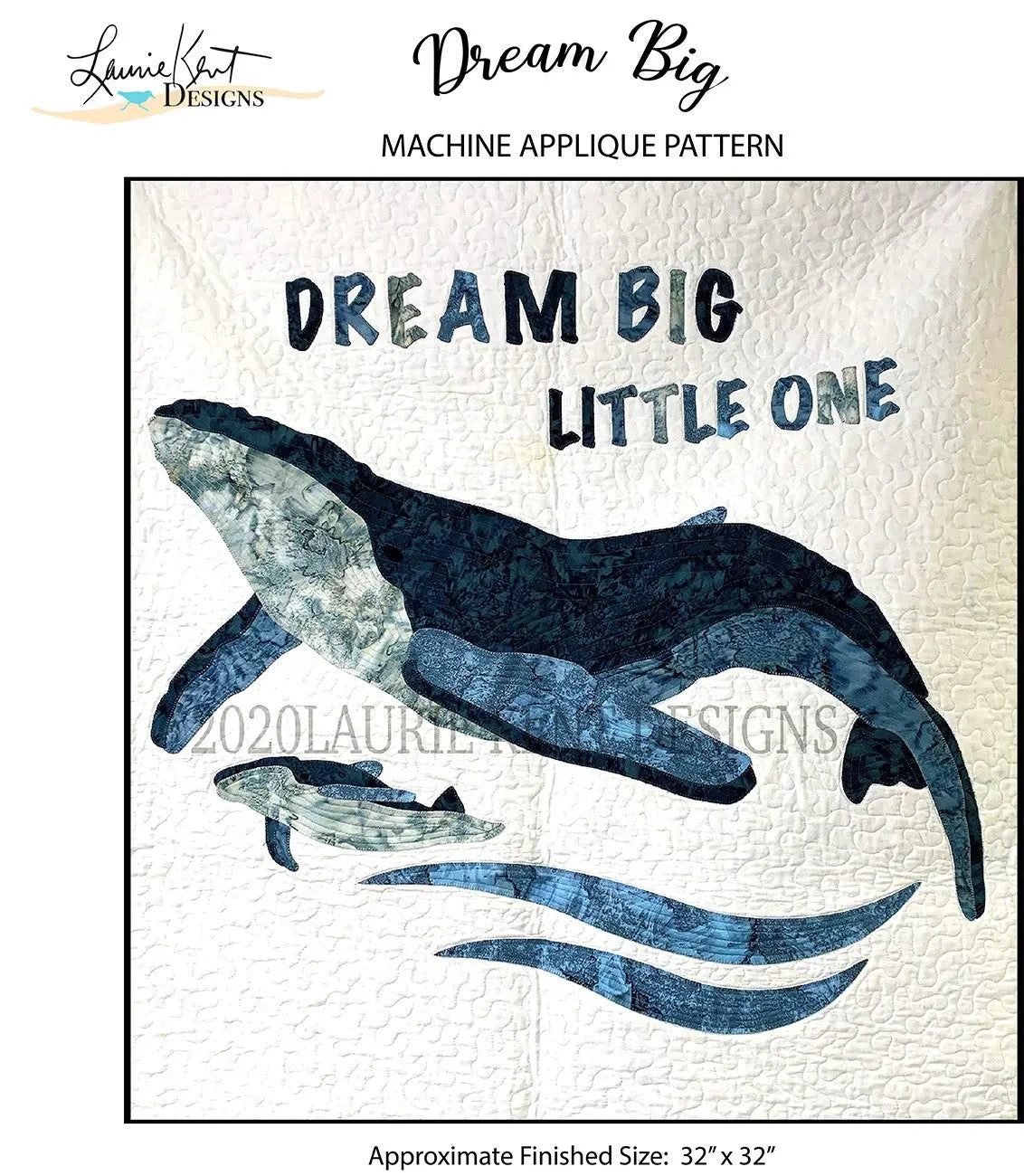 Dream Big Little One Applique