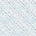 Dreaming in Blue - Dashed Stripes - White 44" / 45" Fabric Per Yard