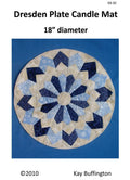 Dresden Plate Candle Mat