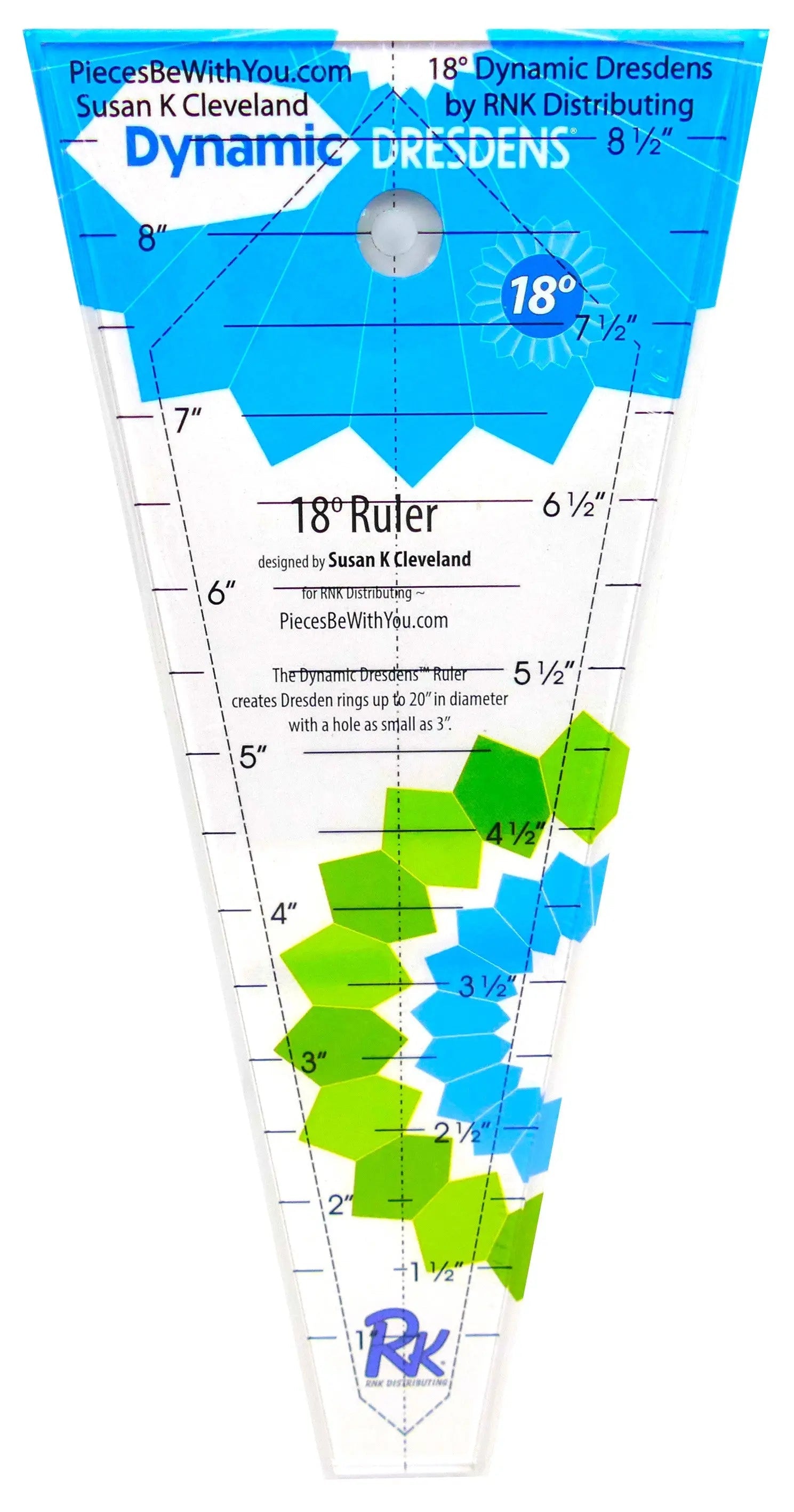 Dresden Ruler 18 Degree