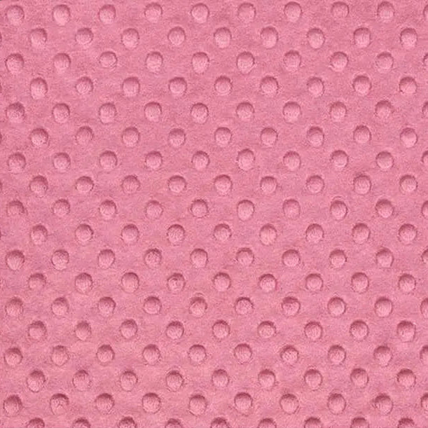 Dusty Rose Cuddle Dimple 58/60" Fabric per yard