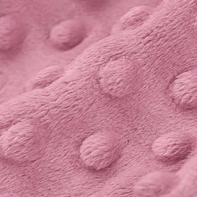 Dusty Rose Cuddle Dimple 58/60" Fabric per yard