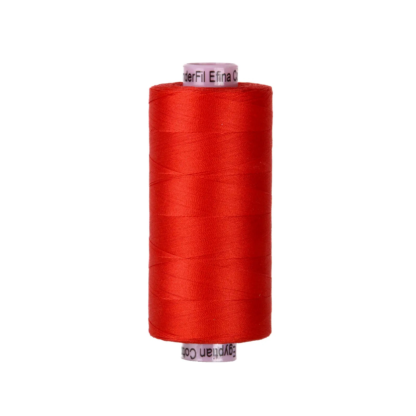 EF121 - Efina 60wt Egyptian Cotton Fire Engine Red Thread WonderFil USA