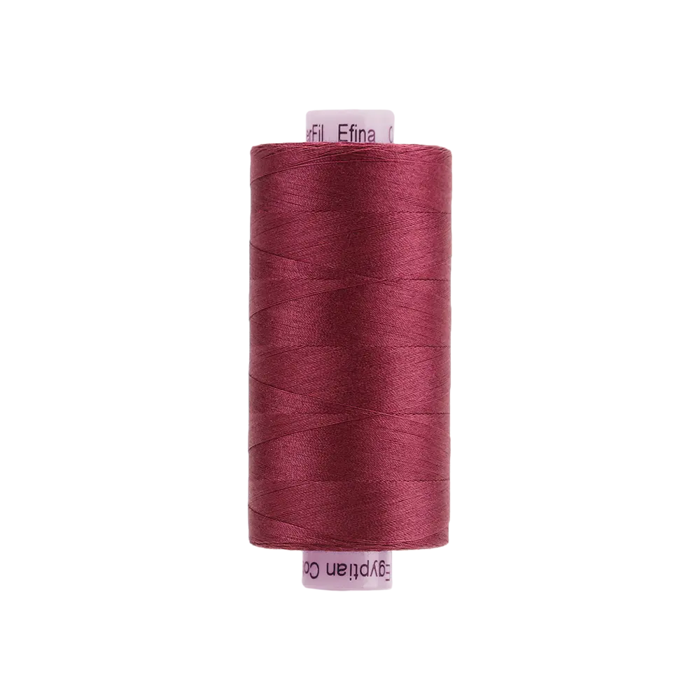EF44 - Efina™ 60wt Egyptian Cotton Bordeaux Thread
