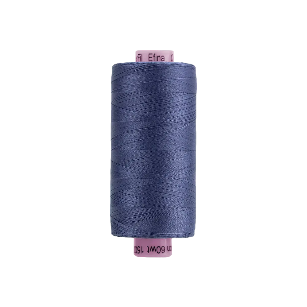 EF55 - Efina 60wt Egyptian Cotton Peacock Thread