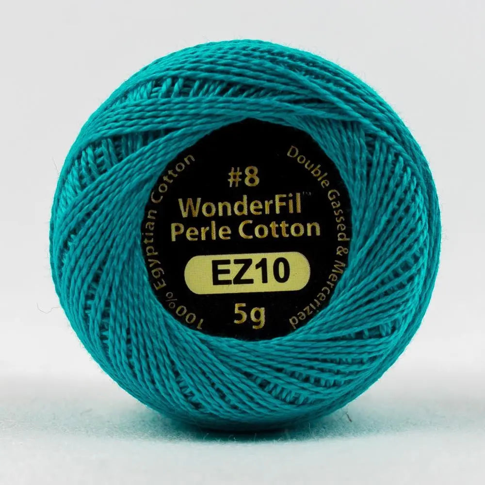 EL5G10 - Eleganza™ 8wt Egyptian Cotton Blue Lagoon Thread