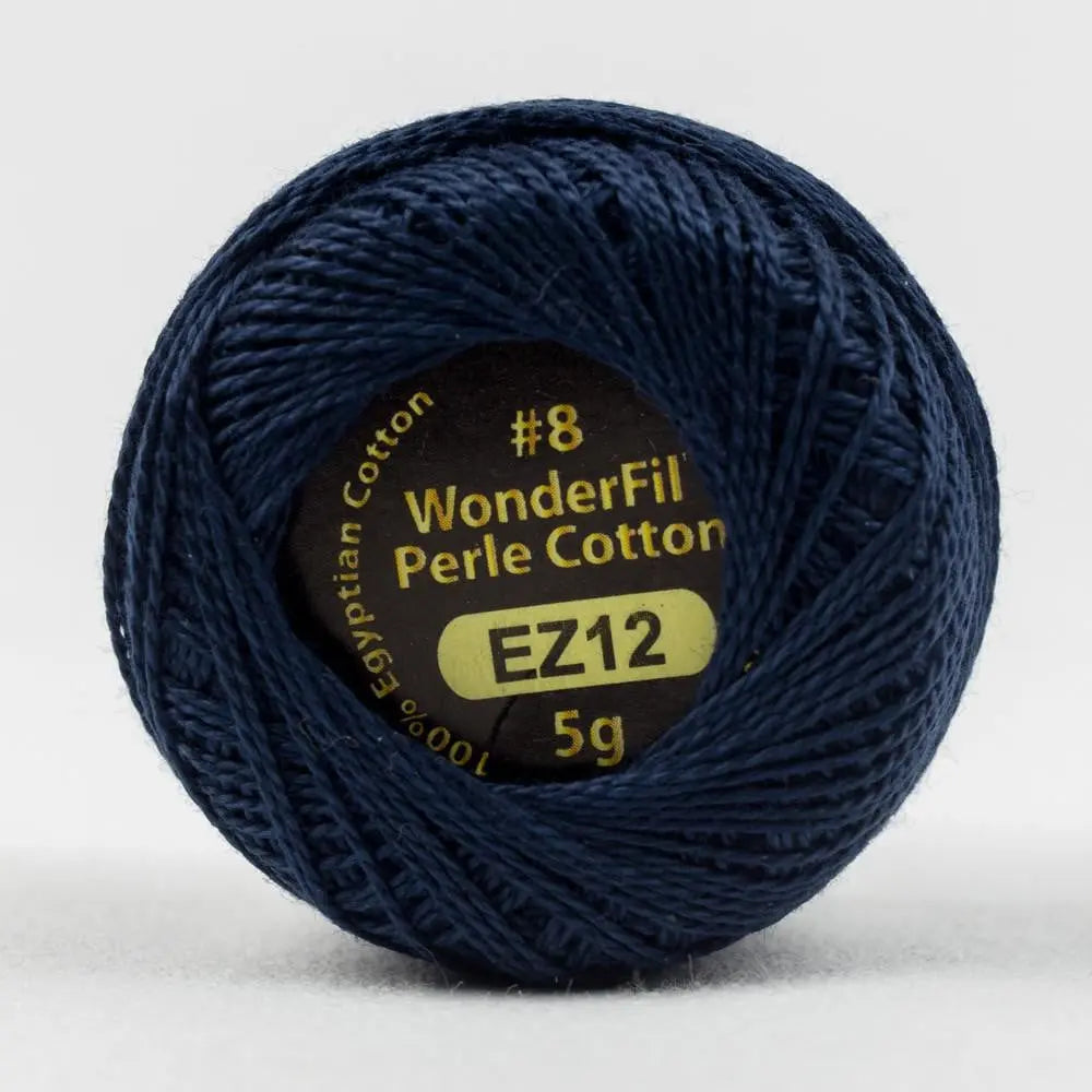 EL5G12 - Eleganza™ 8wt Egyptian Cotton Navy Thread
