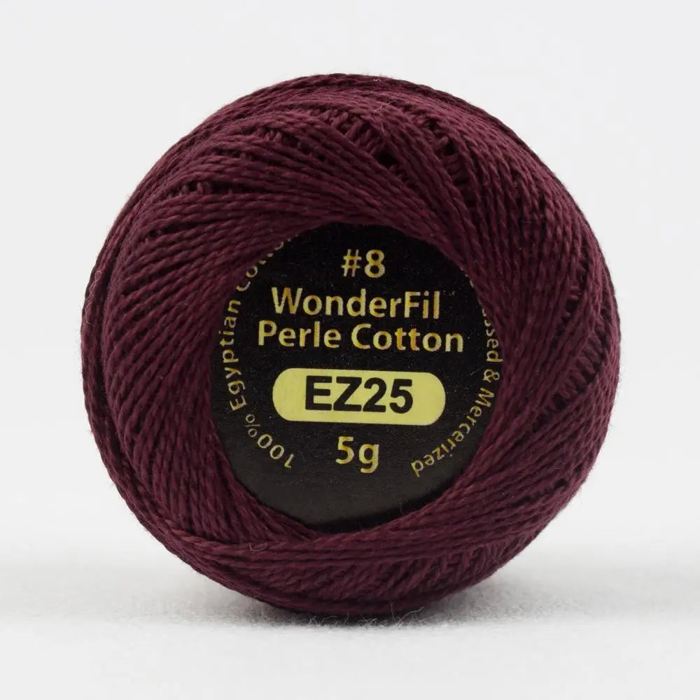 EL5G25 - Eleganza™ 8wt Egyptian Cotton Rosewood Thread
