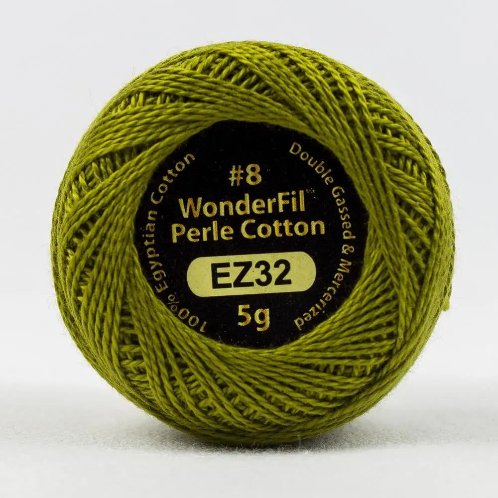 EL5G32 - Eleganza™ 8wt Egyptian Cotton Olive Thread