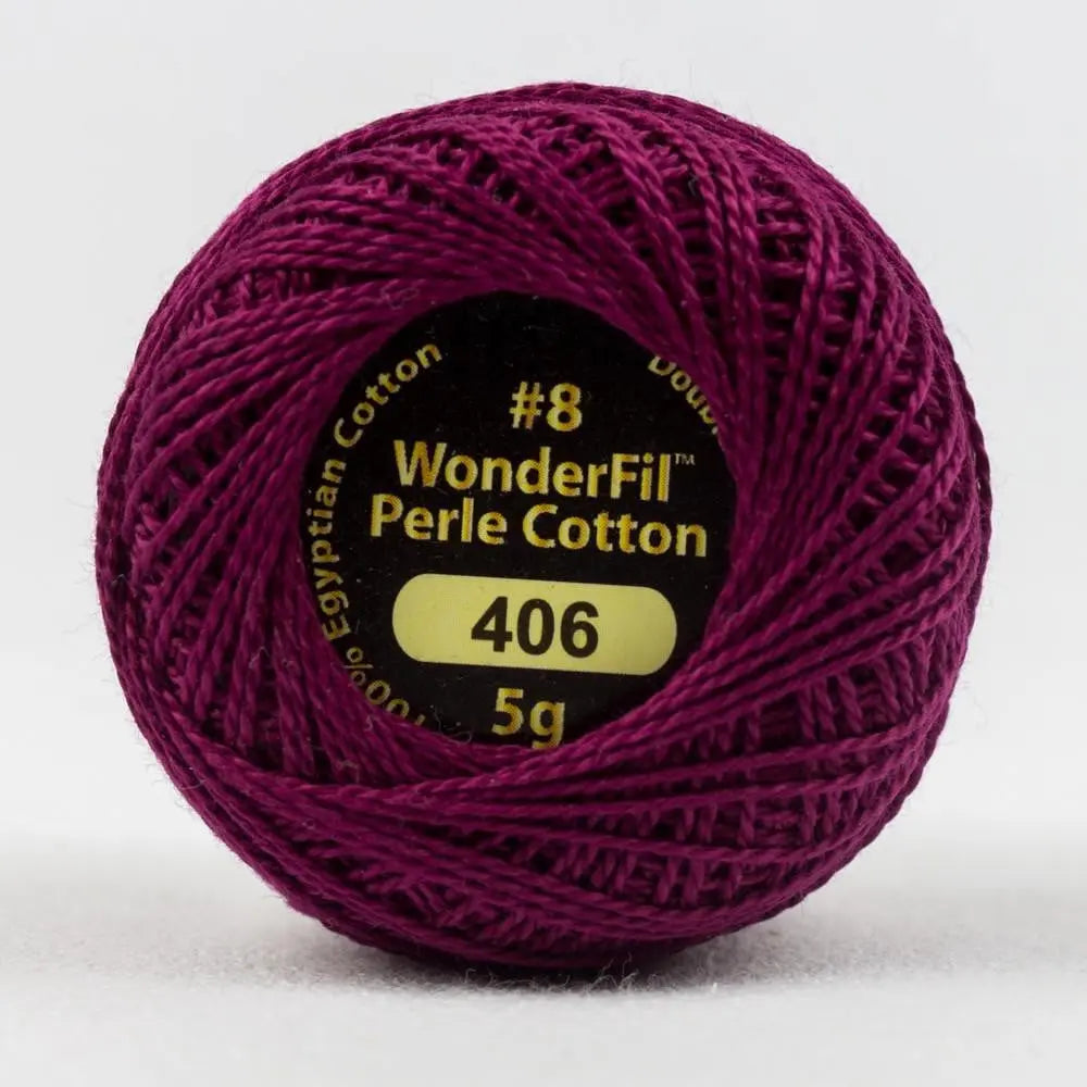 EL5G406 - Eleganza™ 8wt Egyptian Cotton Grape Jelly Thread