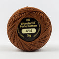 EL5G414 - Eleganza™ 8wt Egyptian Cotton Saddle Brown Thread