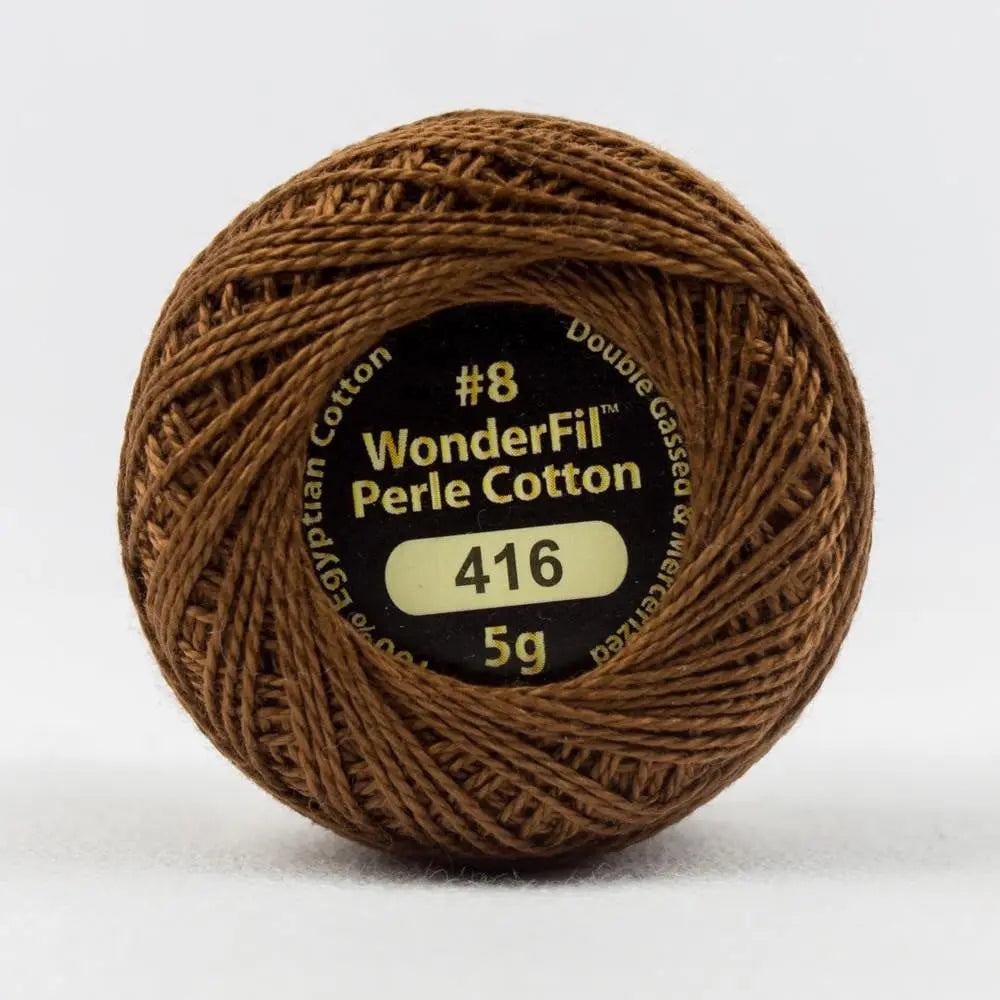 EL5G416 - Eleganza™ 8wt Egyptian Cotton Milk Chocolate Thread