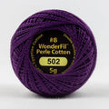 EL5G502 - Eleganza™ 8wt Egyptian Cotton Purple Passion Thread