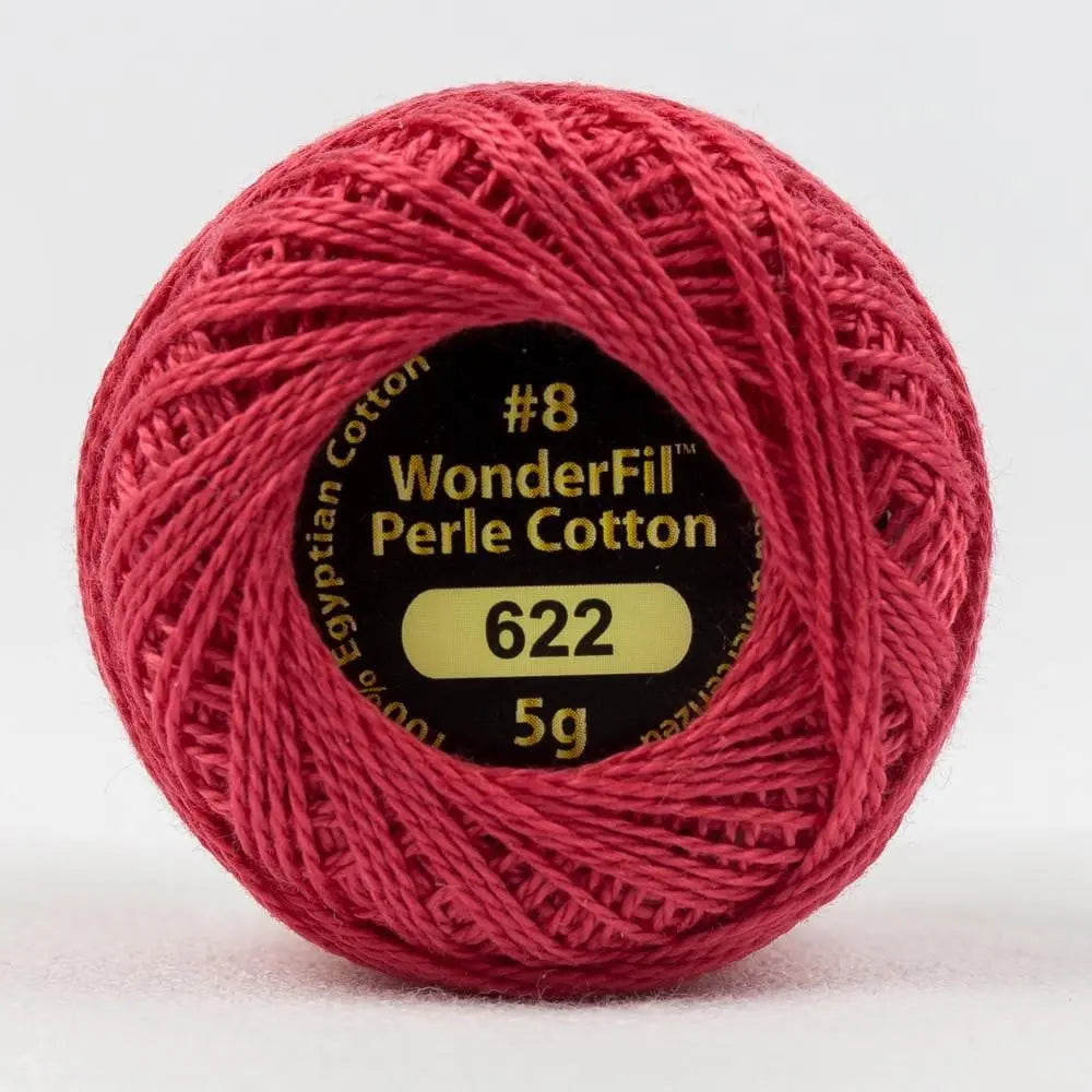 EL5G622 - Eleganza™ 8wt Egyptian Cotton Bright Lipstick Thread