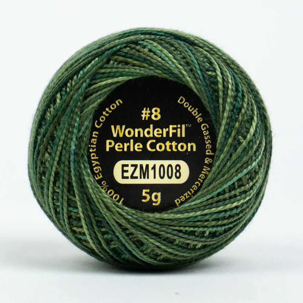 EL5GM-1008 - Eleganza™ 8wt Egyptian Cotton Dark Pine Thread