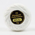 EL5Gwhite - Eleganza™ 8wt Egyptian Cotton White Thread