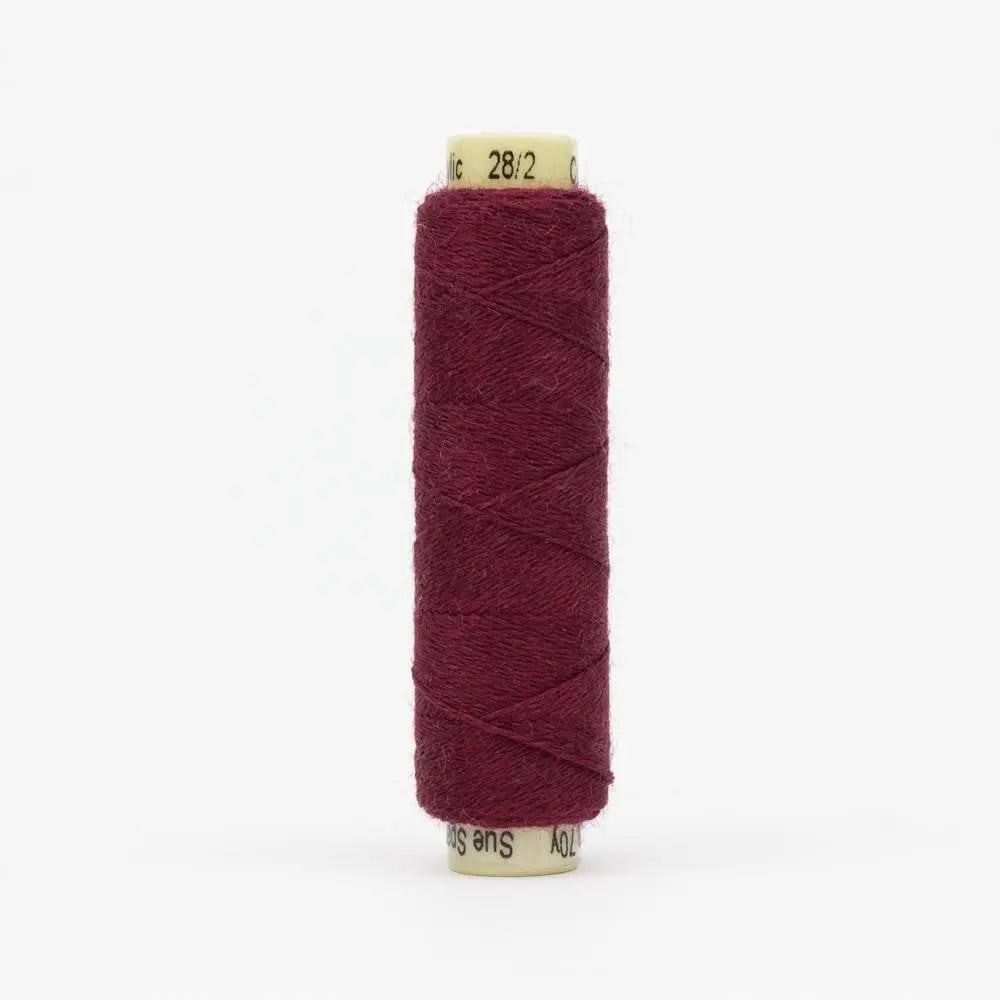 EN44 - Ellana™ 12wt Wool Acrylic Bordeaux Thread