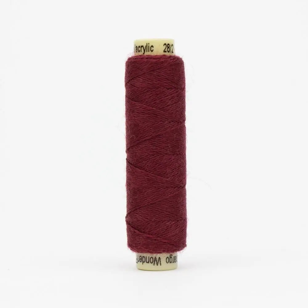 EN45 - Ellana™ 12wt Wool Acrylic Garnet Thread